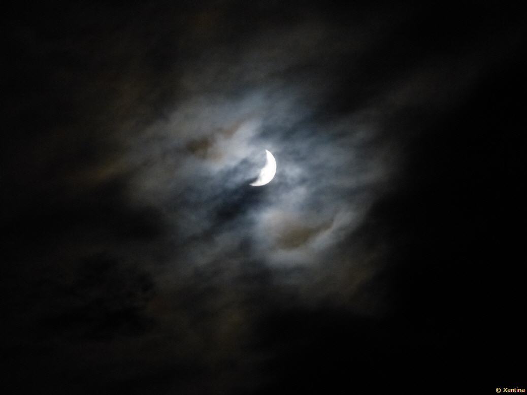 Der Mond am 5.11.2013